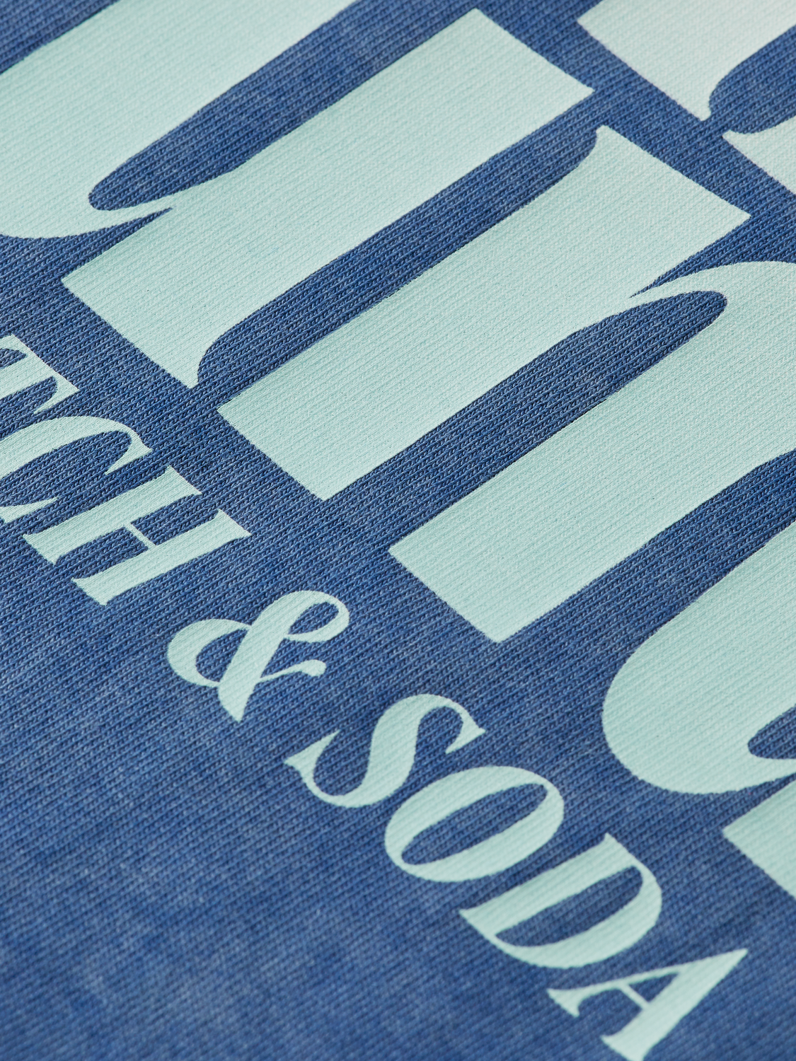 Regular Fit Garment-Dyed Artwork T-Shirt | Scotch And Soda Outlet