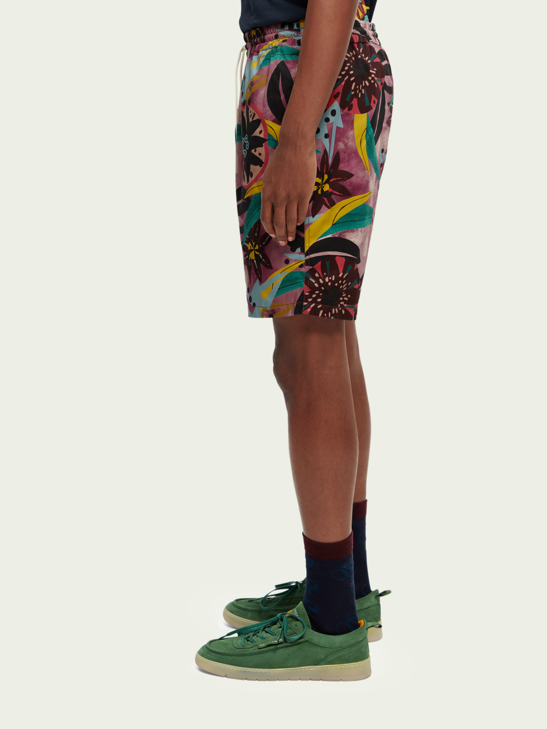 Relaxed Fit Printed Bermuda Shorts | Scotch And Soda Outlet