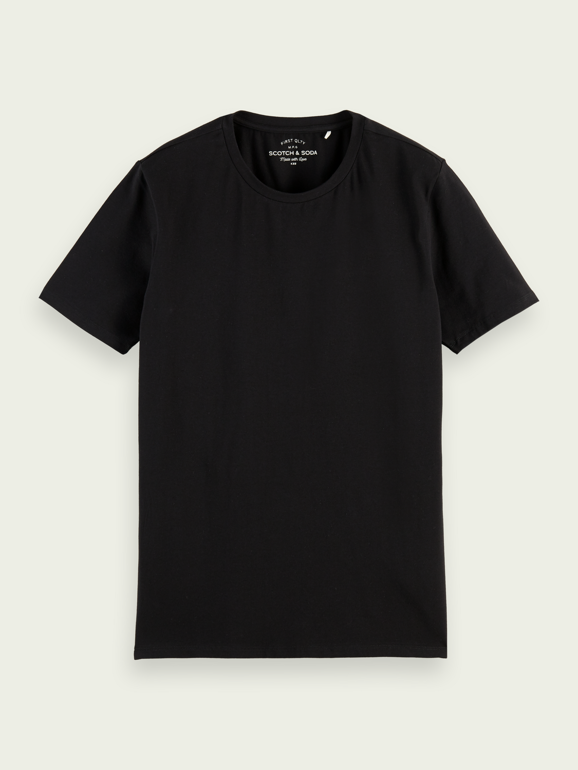 Organic Cotton Crewneck T-Shirt | Scotch And Soda Outlet