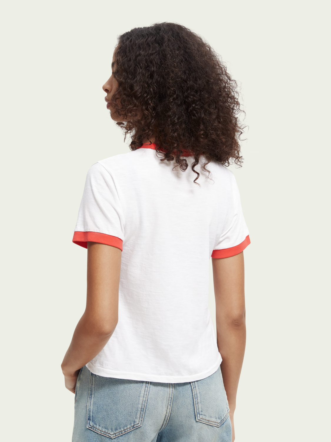 Organic Cotton 70s Inspired T-Shirt | scotch & soda outlet