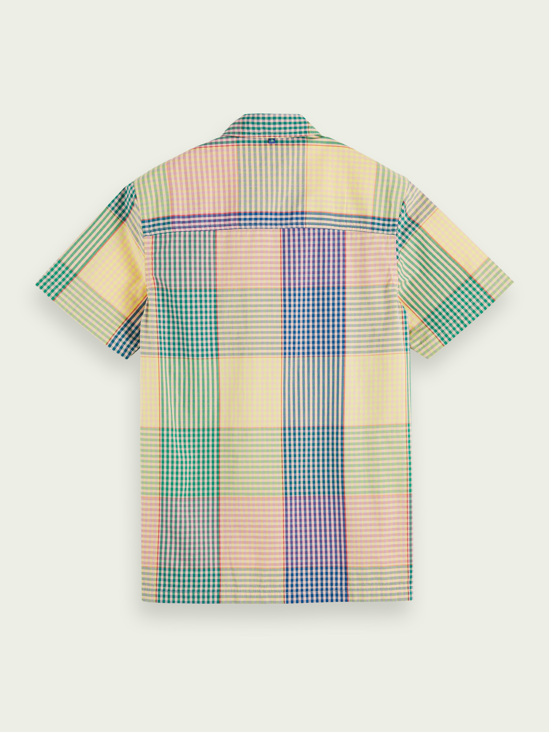 Bb-Checked Organic Cotton Shirt | Scotch And Soda Outlet