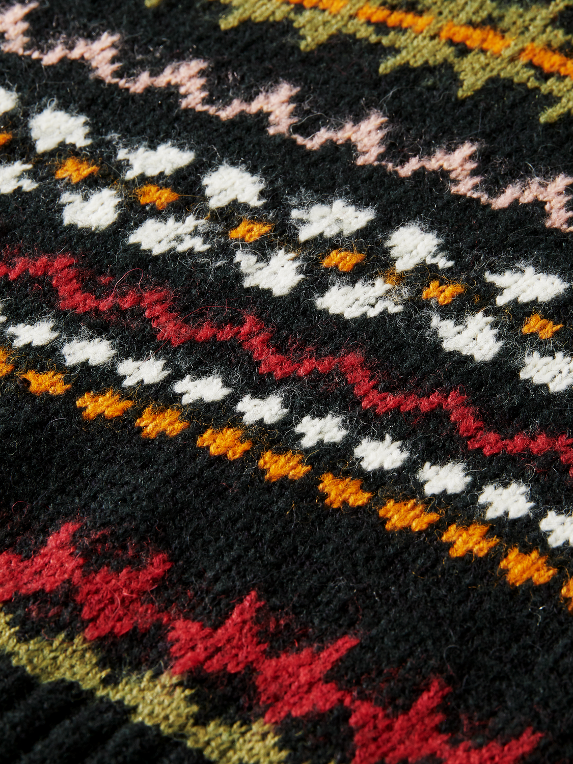 Relaxed Fit Fair Isle Knit V-Neck Vest | scotch & soda outlet