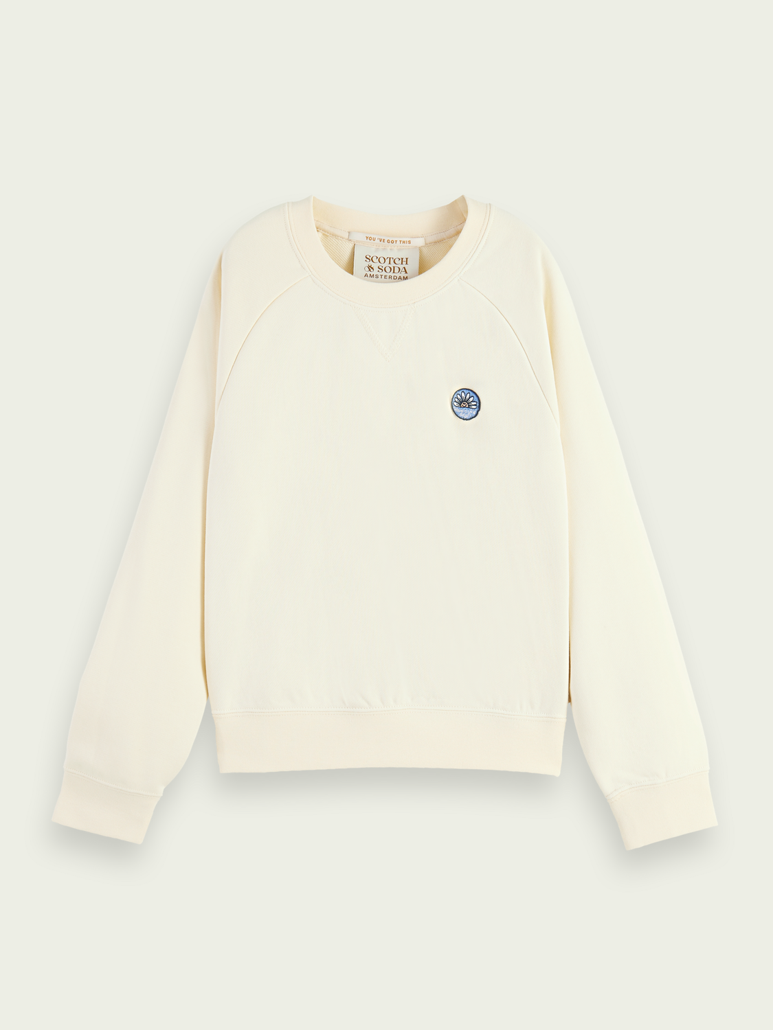 Scotch Soda Outlet | Oversized Artwork Crewneck Sweatshirt