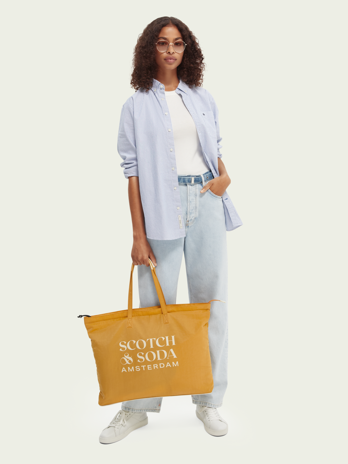 The Centraal Unisex Foldaway Tote Bag | scotch & soda outlet