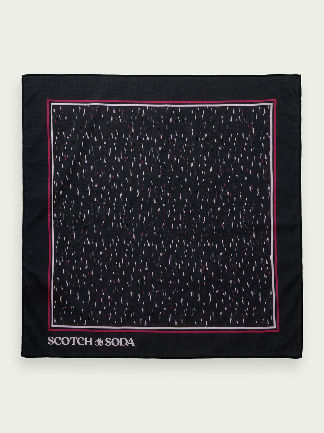 Printed Organic Cotton Scarf | scotch & soda outlet