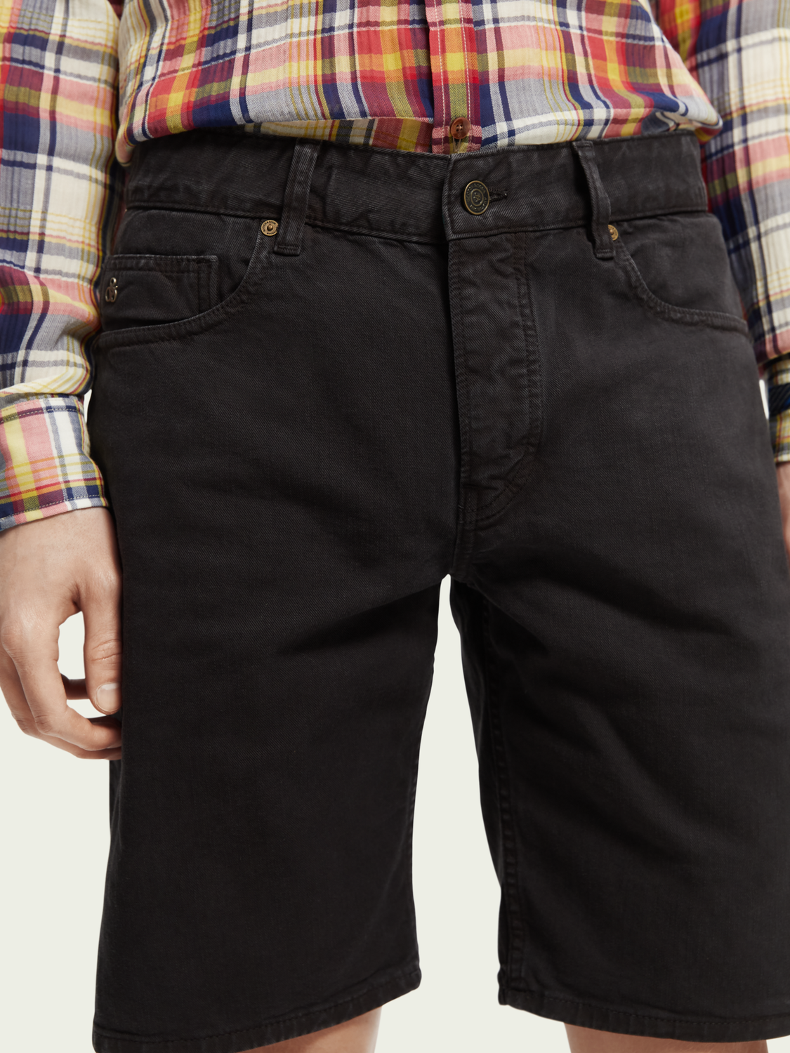 Ralston Garment-Dyed Twill Shorts | Scotch And Soda Outlet