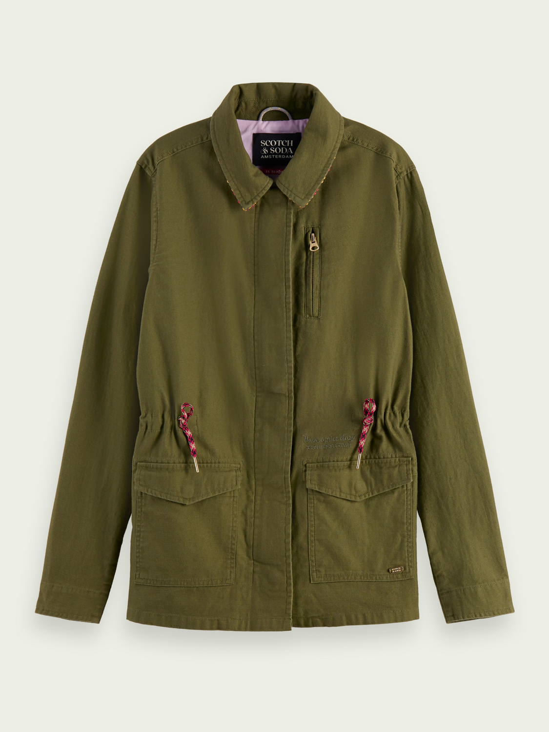 Organic Cotton Workwear Utility Jacket | scotch & soda outlet