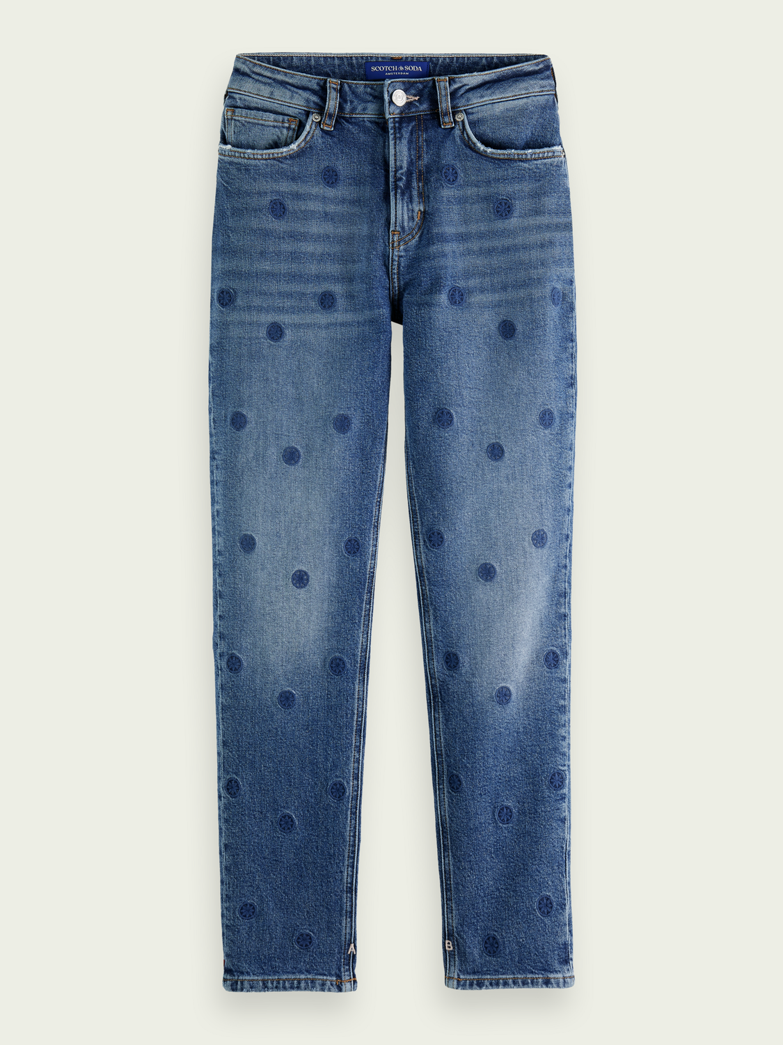 High Five High-Rise Slim Fit Jeans | scotch & soda outlet