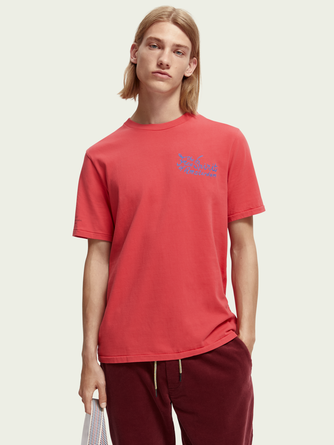 Organic Cotton Artwork T-Shirt | Scotch And Soda Outlet