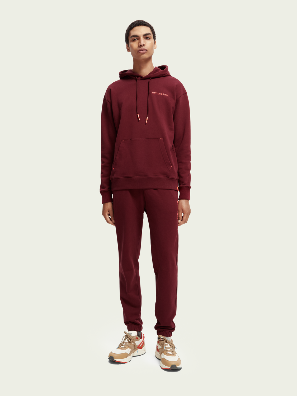 Unisex Organic Cotton Felpa Hoodie | scotch & soda outlet