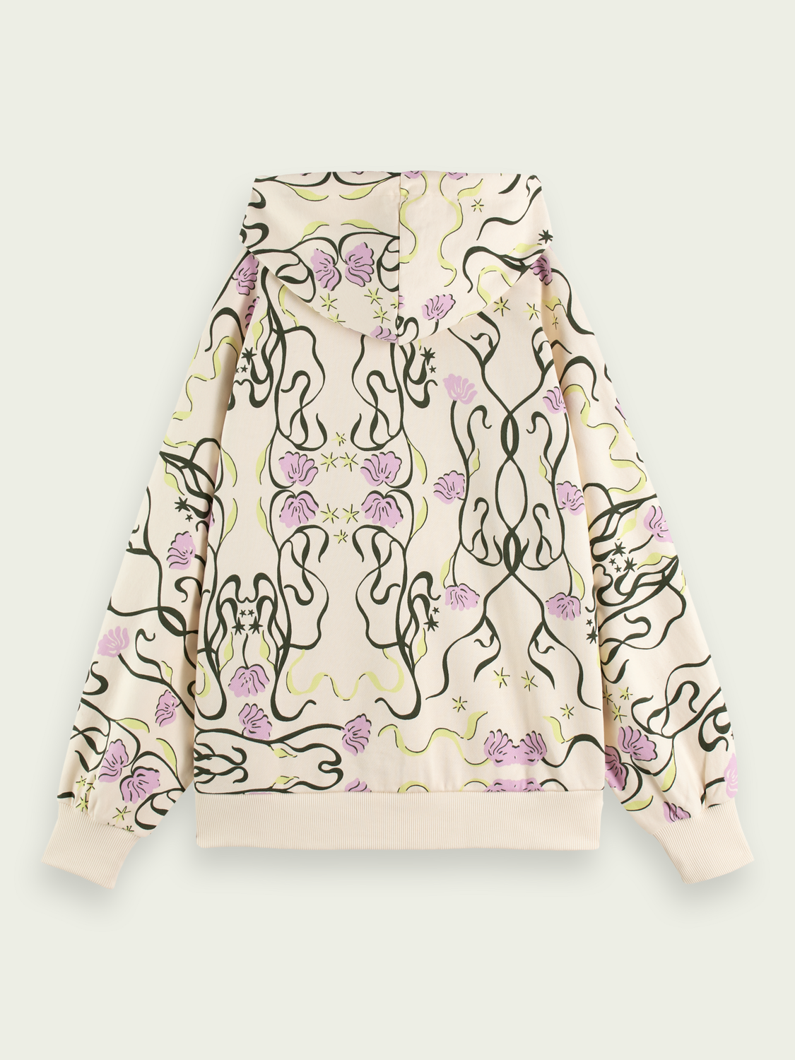 Oversized Printed Hoodie | scotch & soda outlet