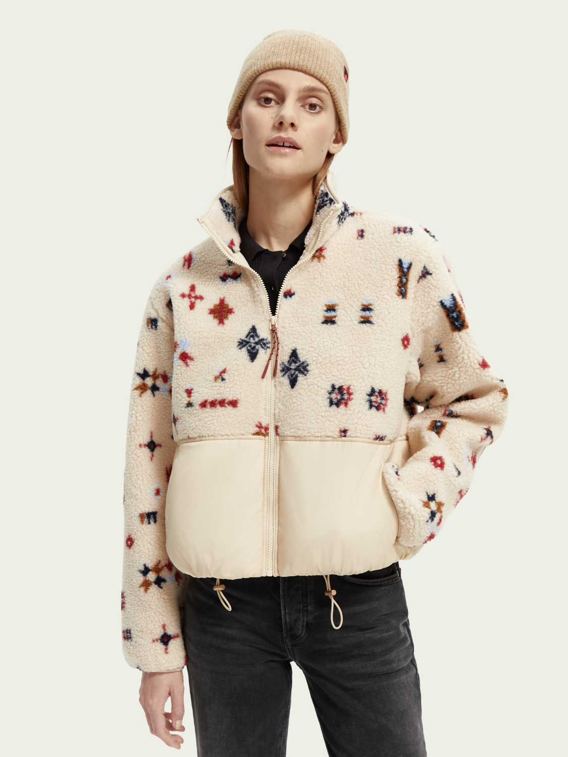 Teddy Fleece Jacket | scotch & soda outlet