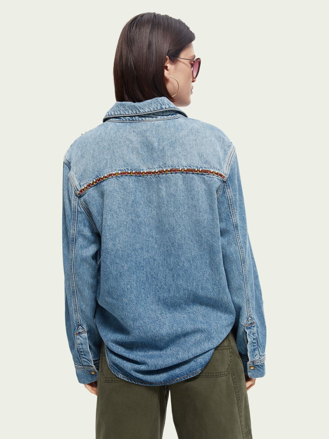 Washed Denim Shirt | scotch & soda outlet