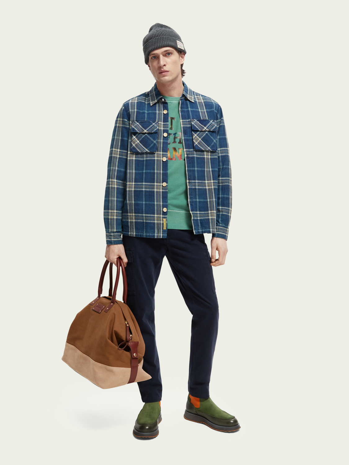 Checked Overshirt | Scotch And Soda Outlet
