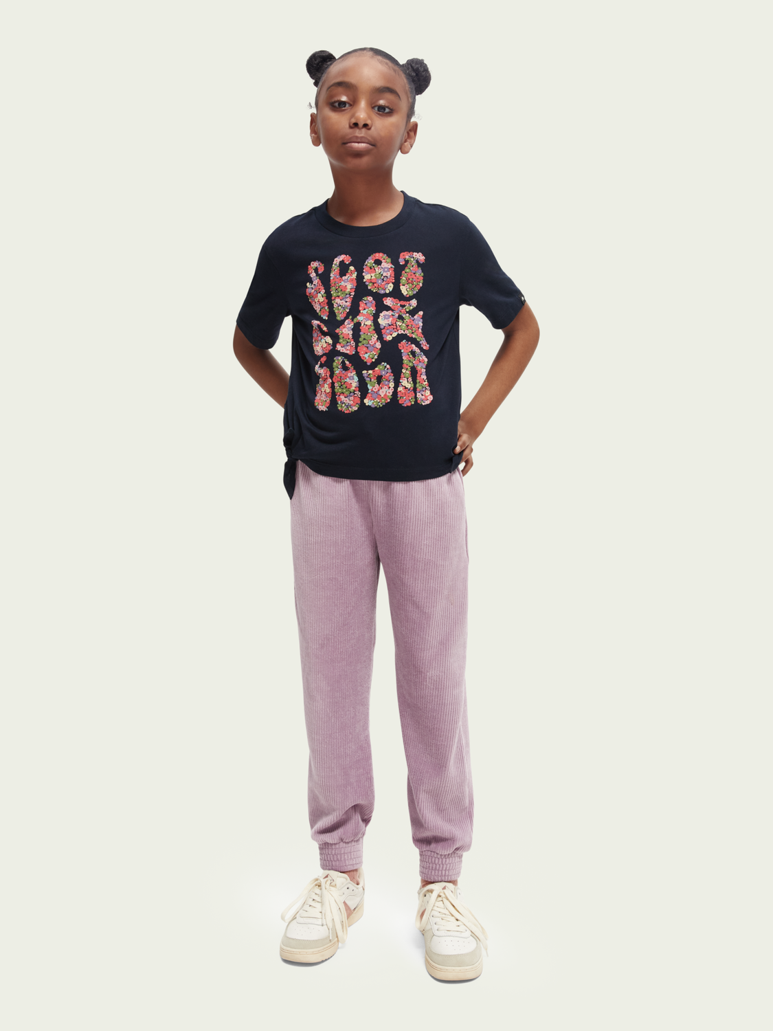 Relaxed Fit Knotted Organic Cotton Artwork T-Shirt