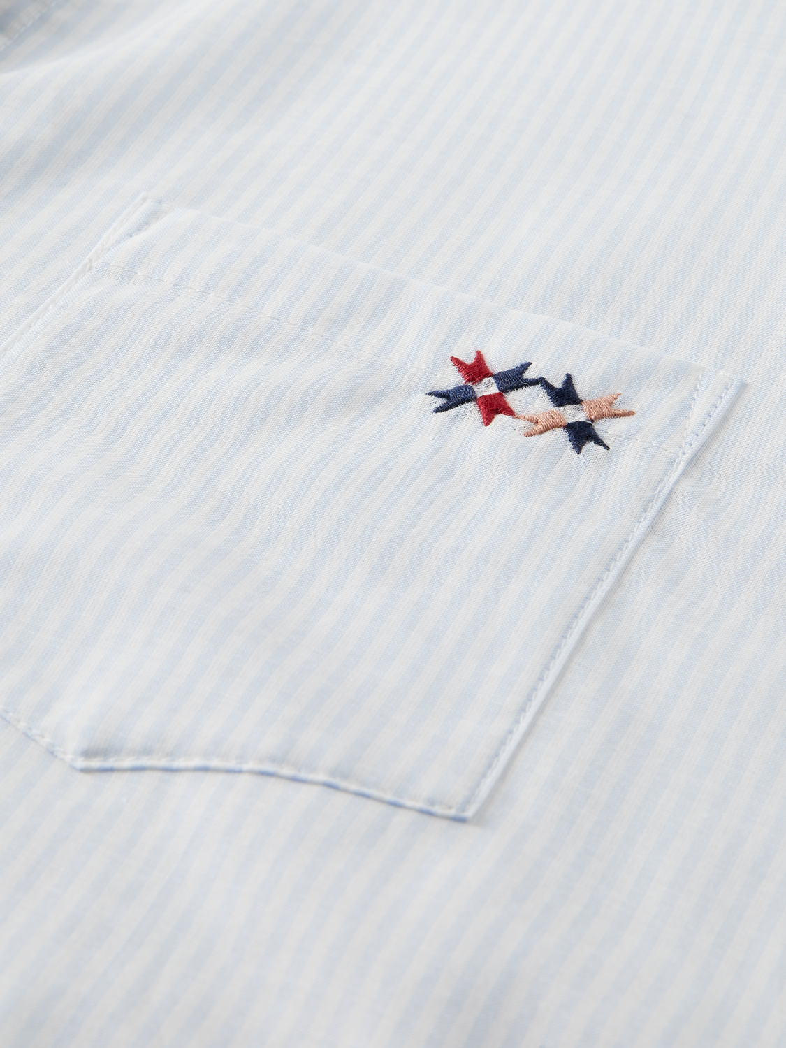 Regular Fit Embroidery-Lined Shirt | scotch & soda outlet