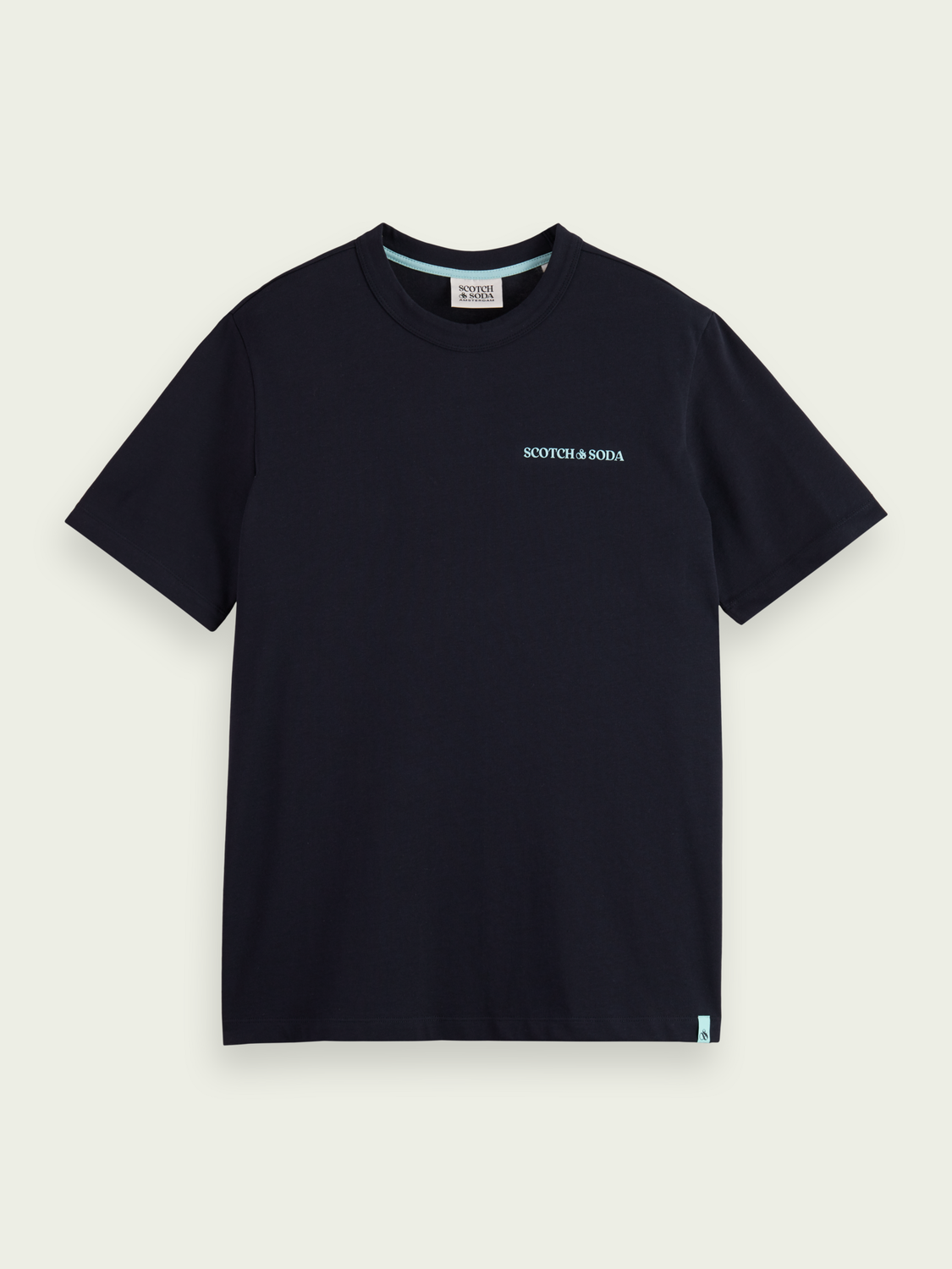 Unisex Organic Cotton Colour-Blocked T-Shirt | scotch & soda outlet