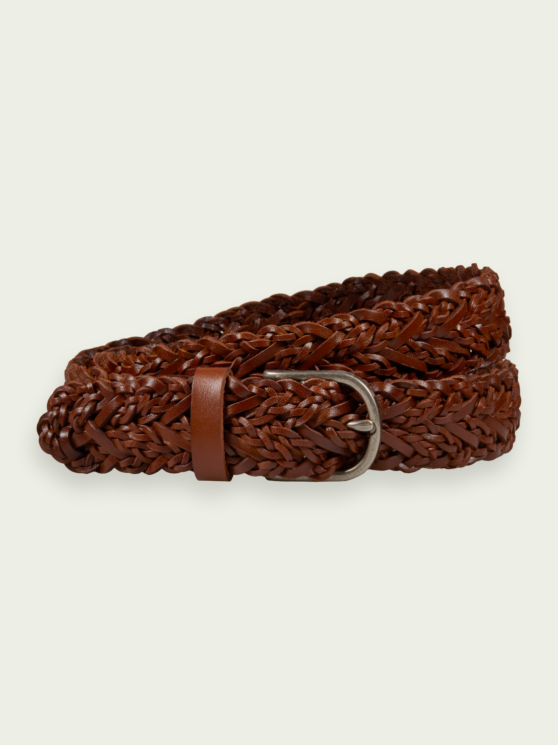 Braided Leather Belt | Scotch And Soda Outlet