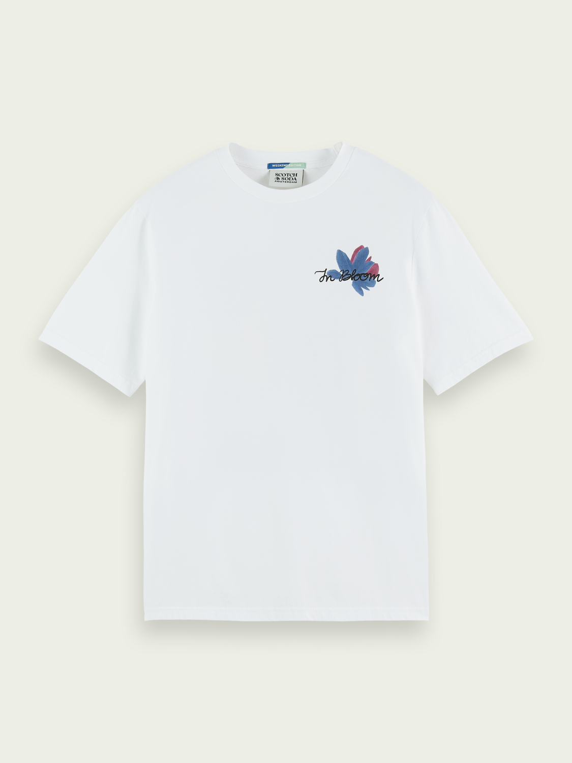 Artwork Organic Cotton T-Shirt | Scotch And Soda Outlet