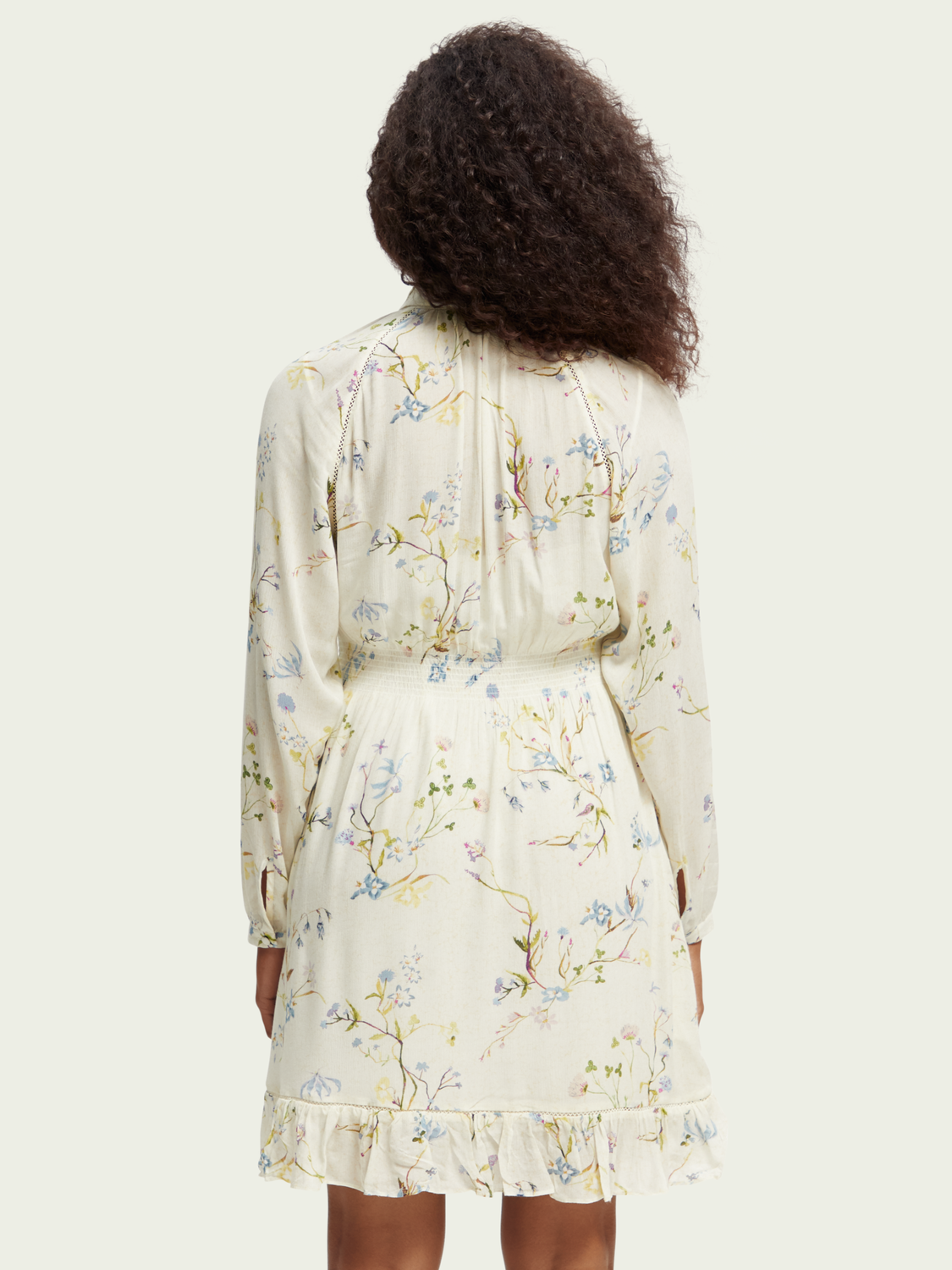 Raglan Printed Dress | scotch & soda outlet