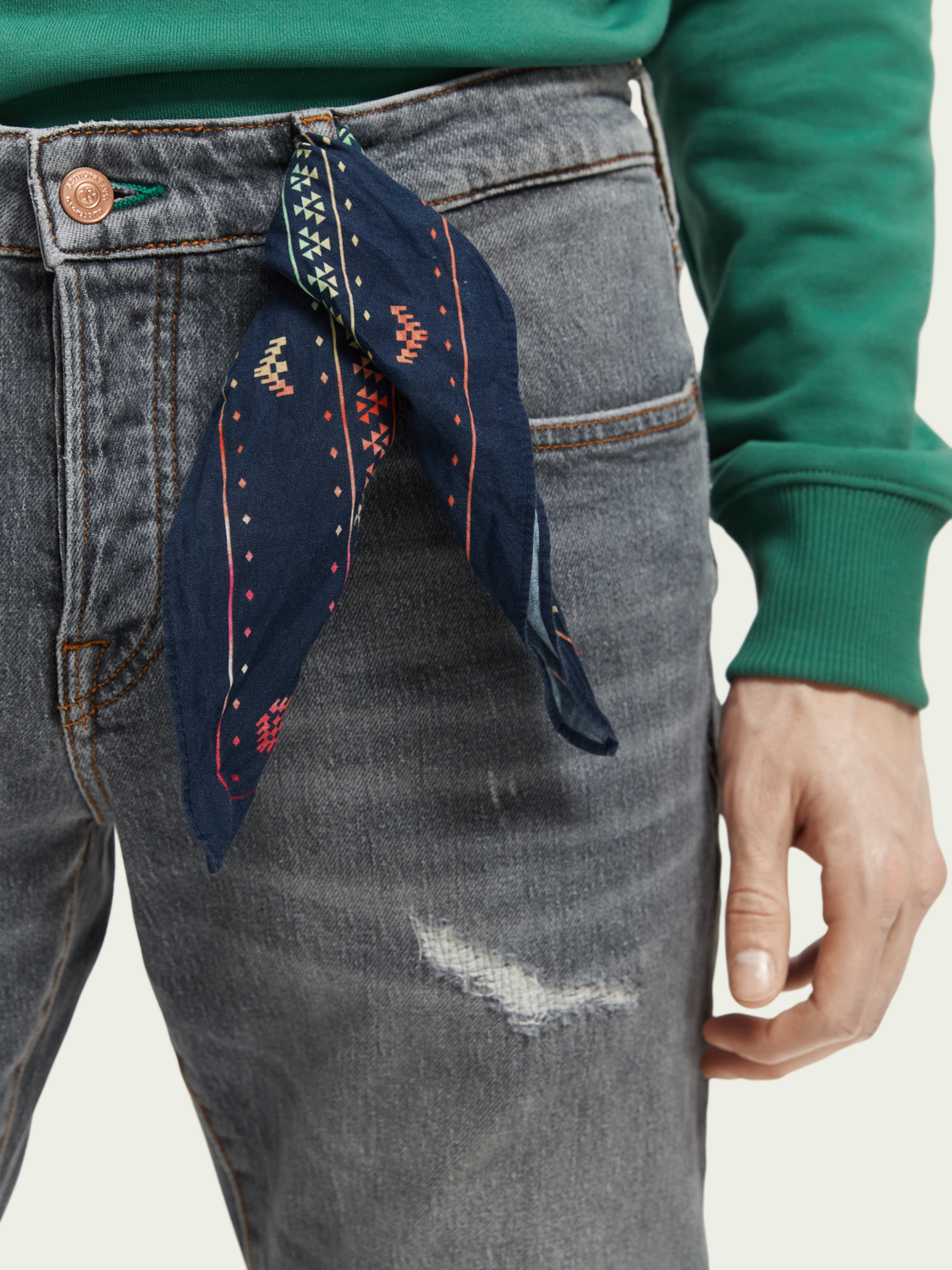 Ralston Regular Slim Fit Jeans - Graphite | Scotch And Soda Outlet