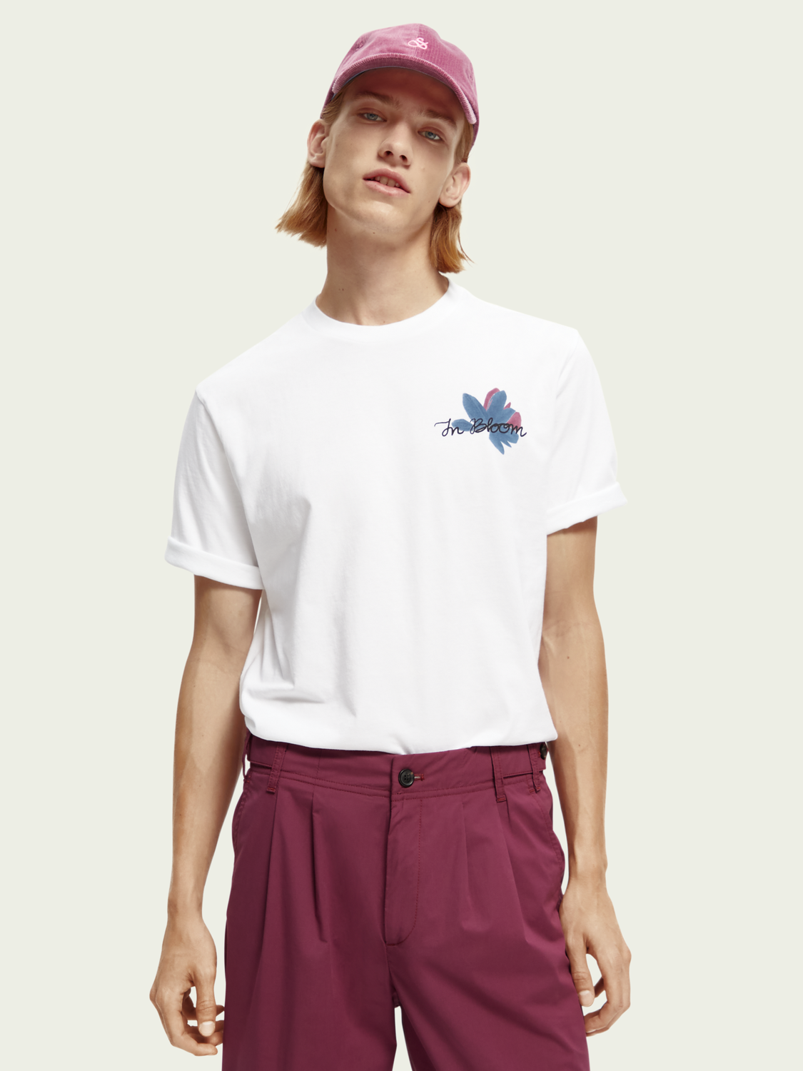 Artwork Organic Cotton T-Shirt | Scotch And Soda Outlet