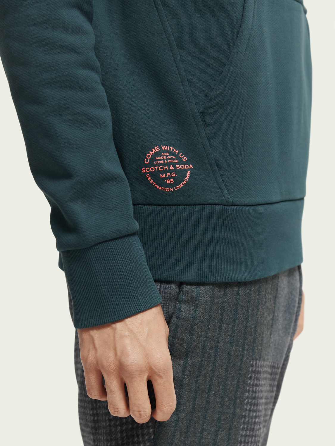 Artwork Felpa Hoodie | Scotch And Soda Outlet