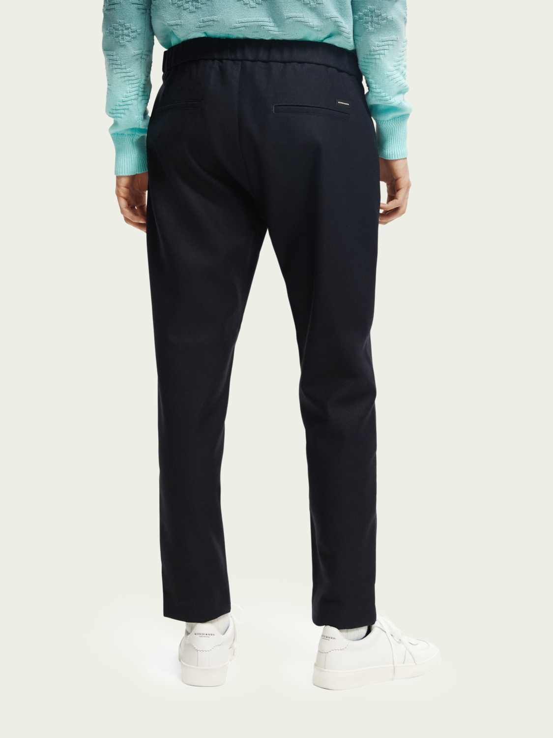 Wool-Blended Dress Trousers | Scotch And Soda Outlet