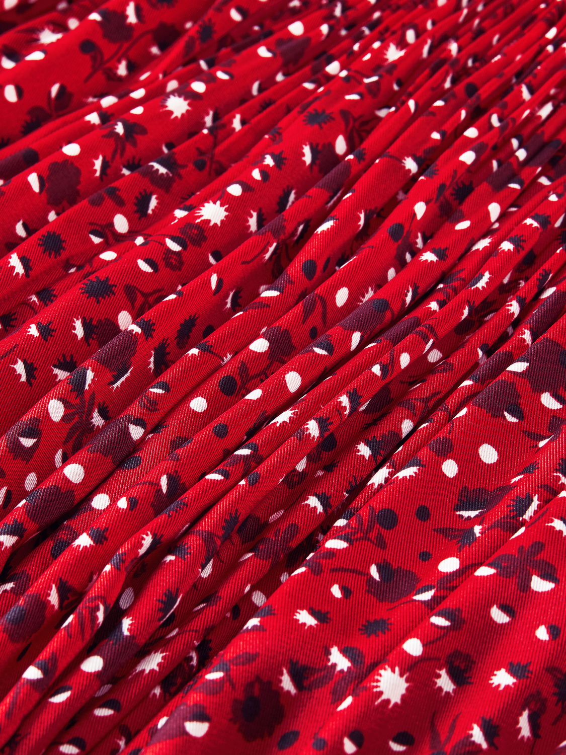 Printed Midi-Length Skirt | scotch & soda outlet