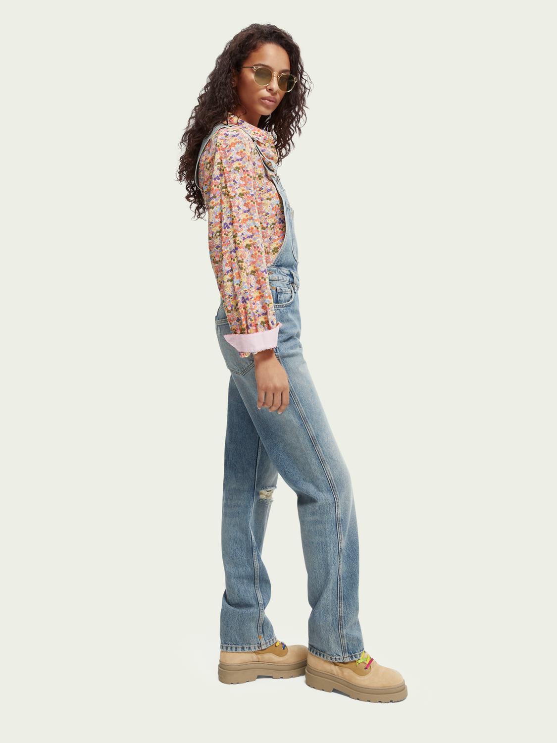 Denim Organic Cotton Dungarees | scotch & soda outlet