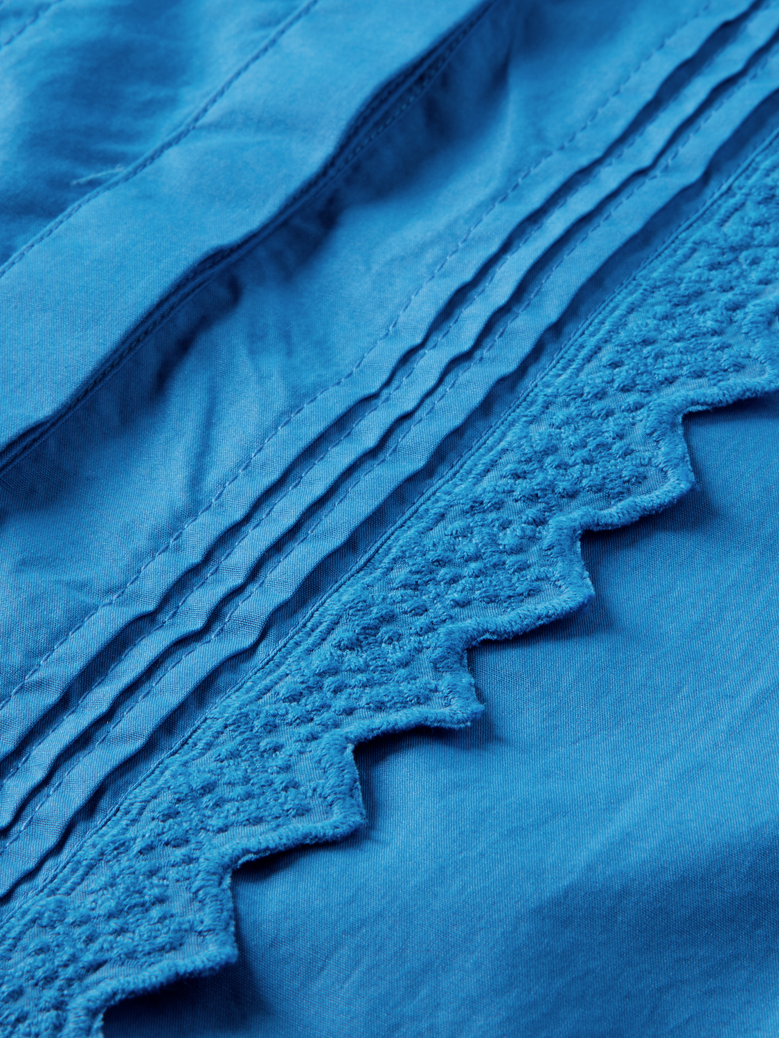 Organic Boxy-Fit Ruffled Shirt