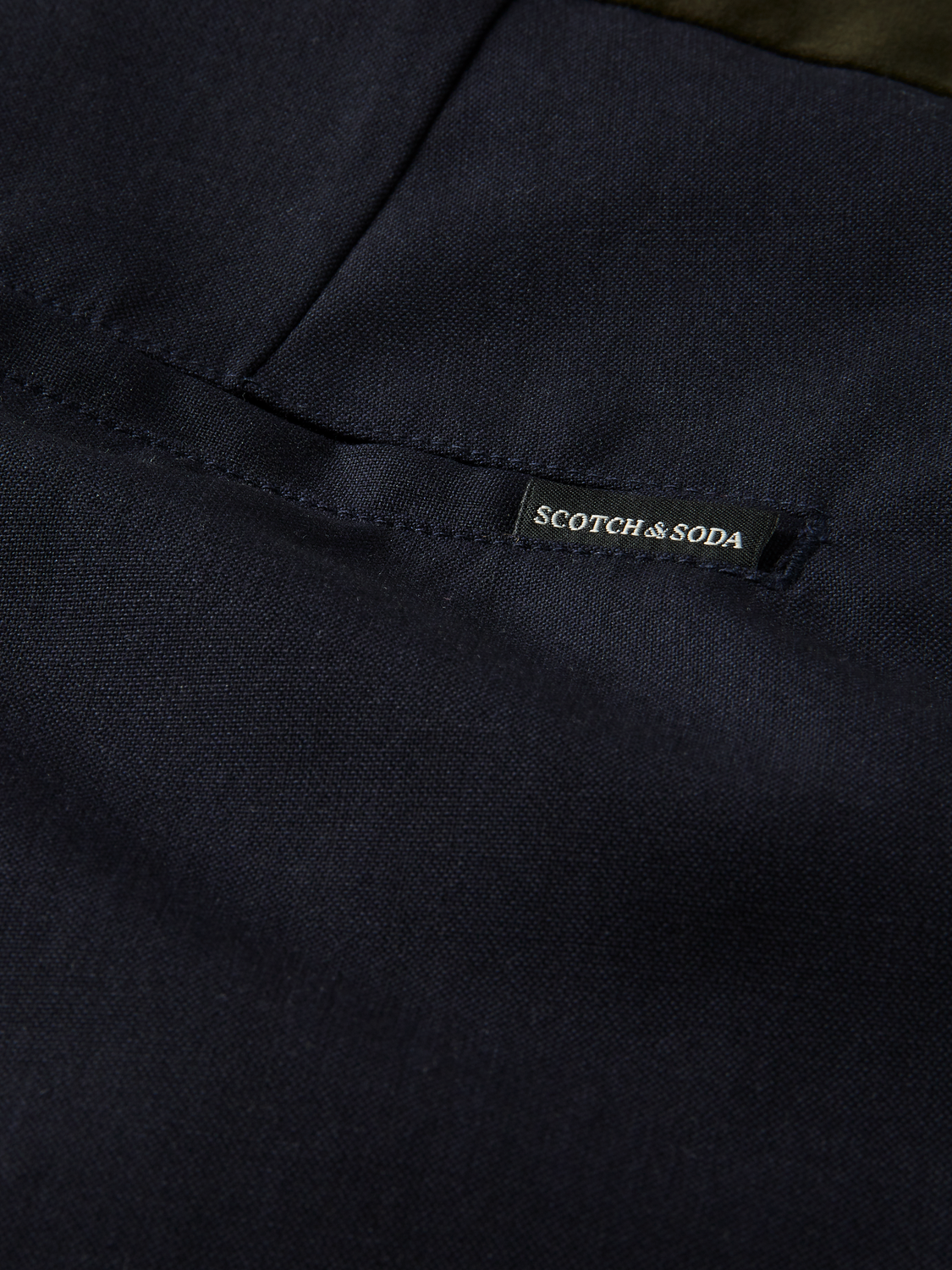 Blake Regular Slim-Fit Wool-Blended Chino | Scotch And Soda Outlet