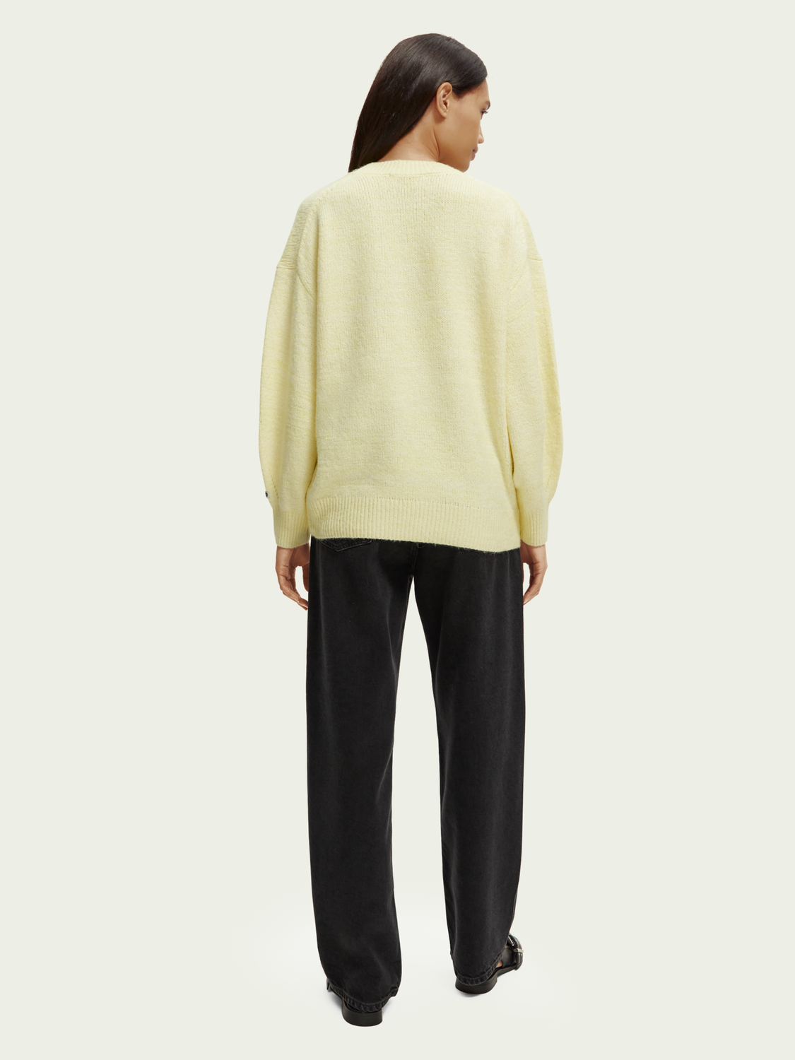 Relaxed Fit Crewneck Sweater | scotch & soda outlet