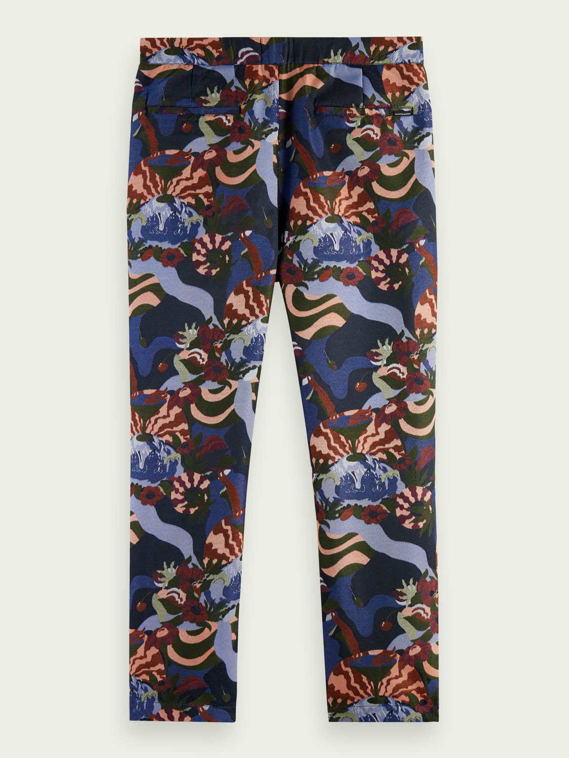 Fave Regular Tapered-Fit Jacquard Jogger | Scotch And Soda Outlet