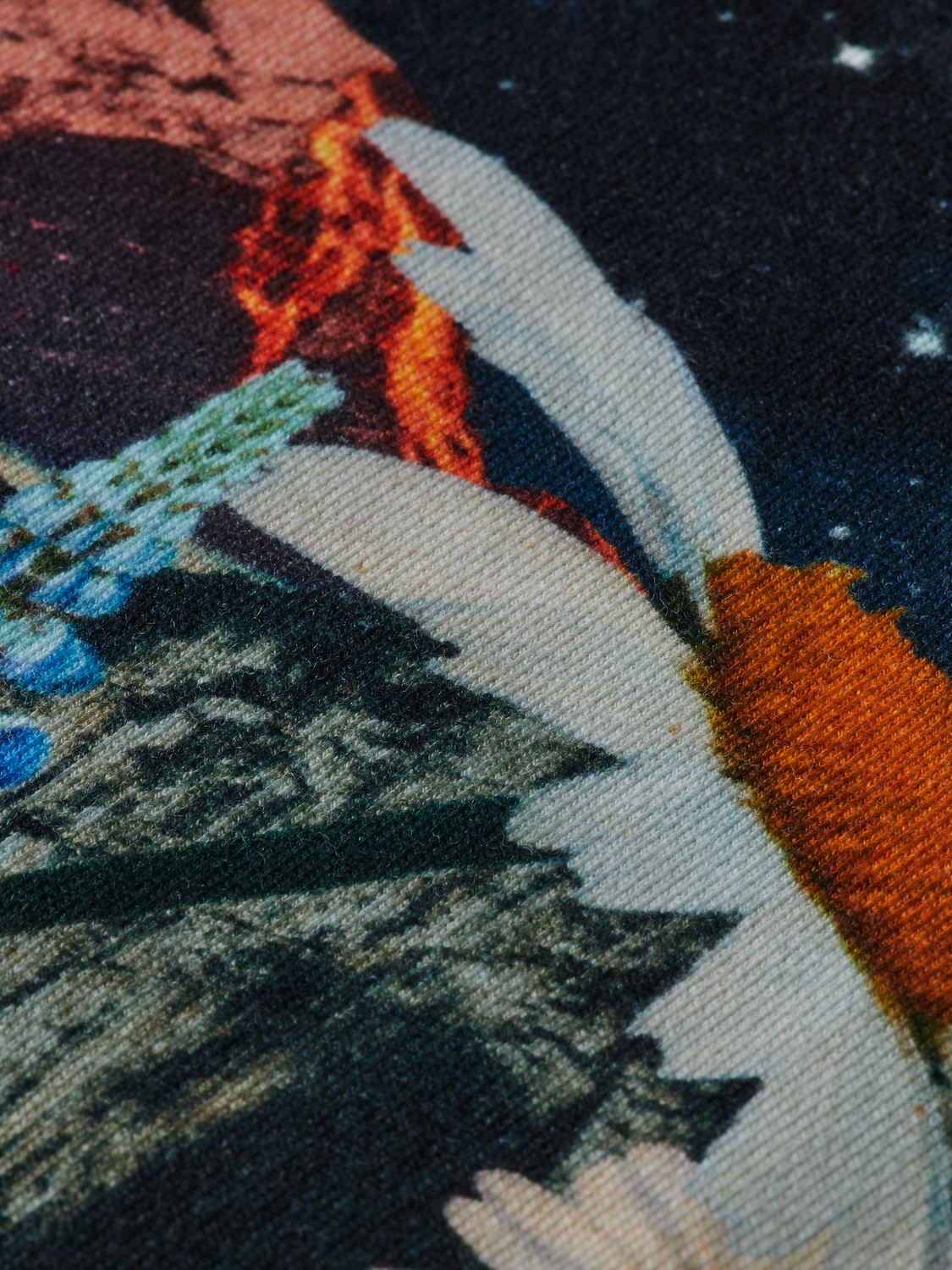 Printed Organic Cotton Felpa Sweatshirt | Scotch And Soda Outlet