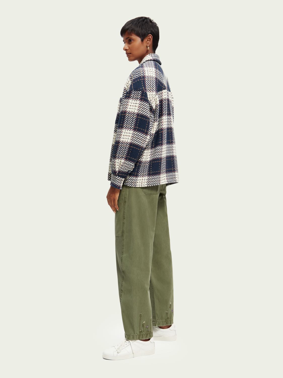 Checked Padded Overshirt | scotch & soda outlet