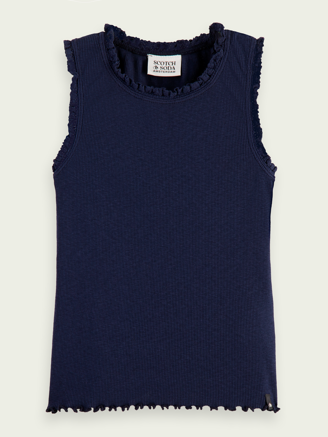 Fitted Rib Tank Top