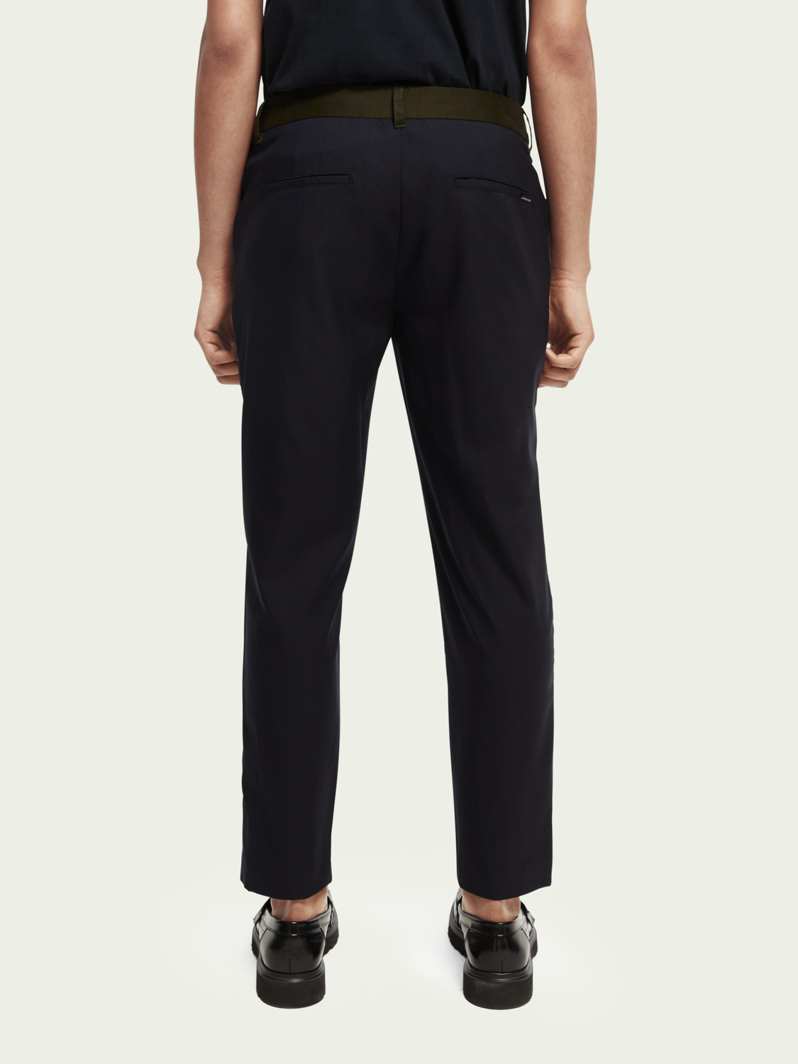 Blake Regular Slim-Fit Wool-Blended Chino | Scotch And Soda Outlet