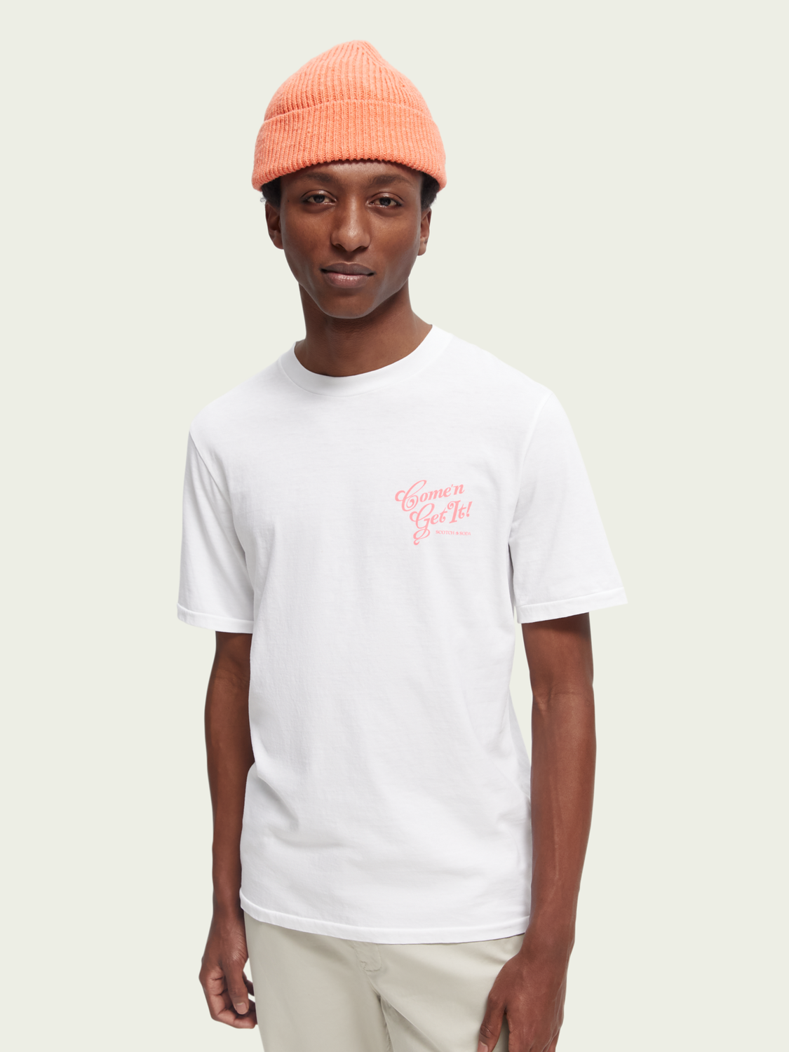 Graphic Crewneck T-Shirt | Scotch And Soda Outlet
