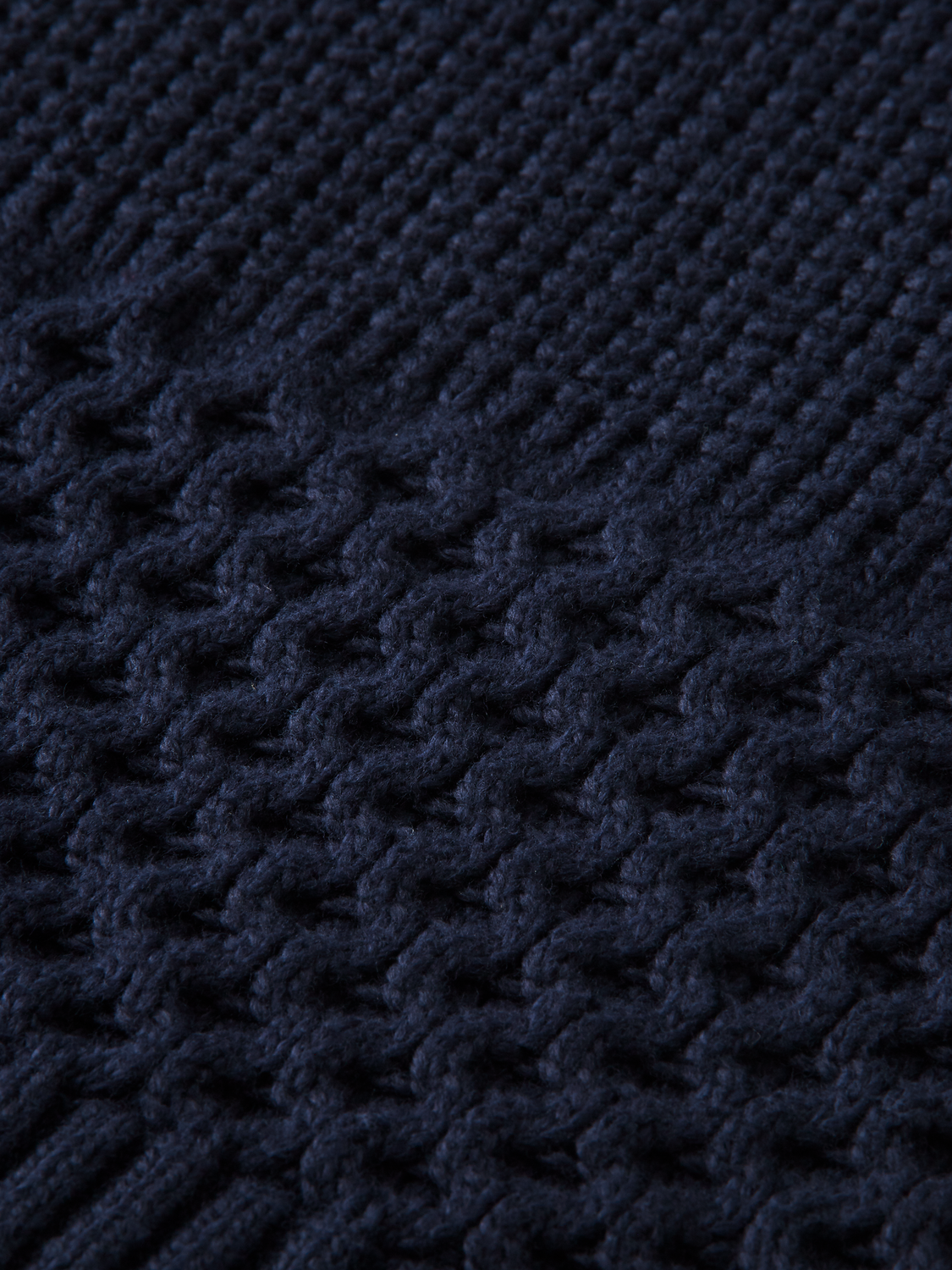 Knitted Zip-Through Sweater