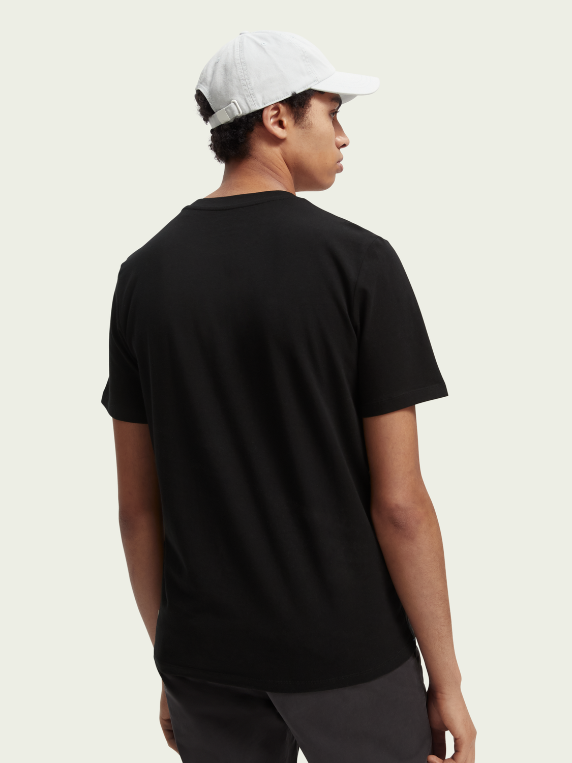 Organic Cotton Crewneck T-Shirt | Scotch And Soda Outlet