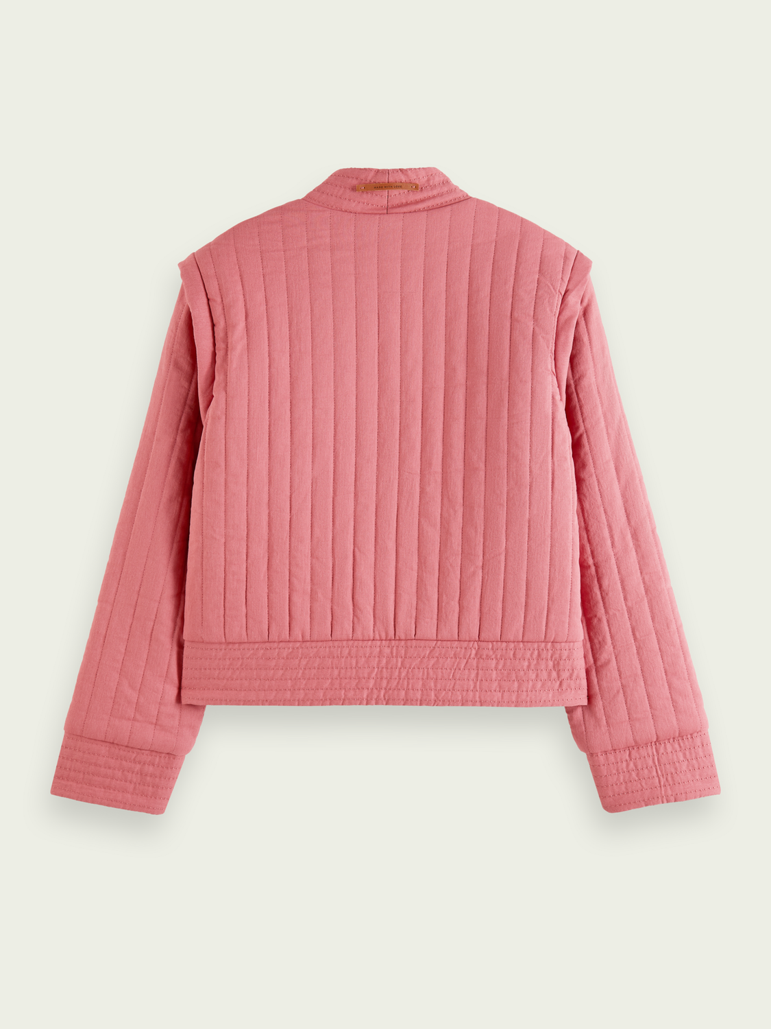 Quilted Reversible Organic Cotton Jacket | scotch & soda outlet