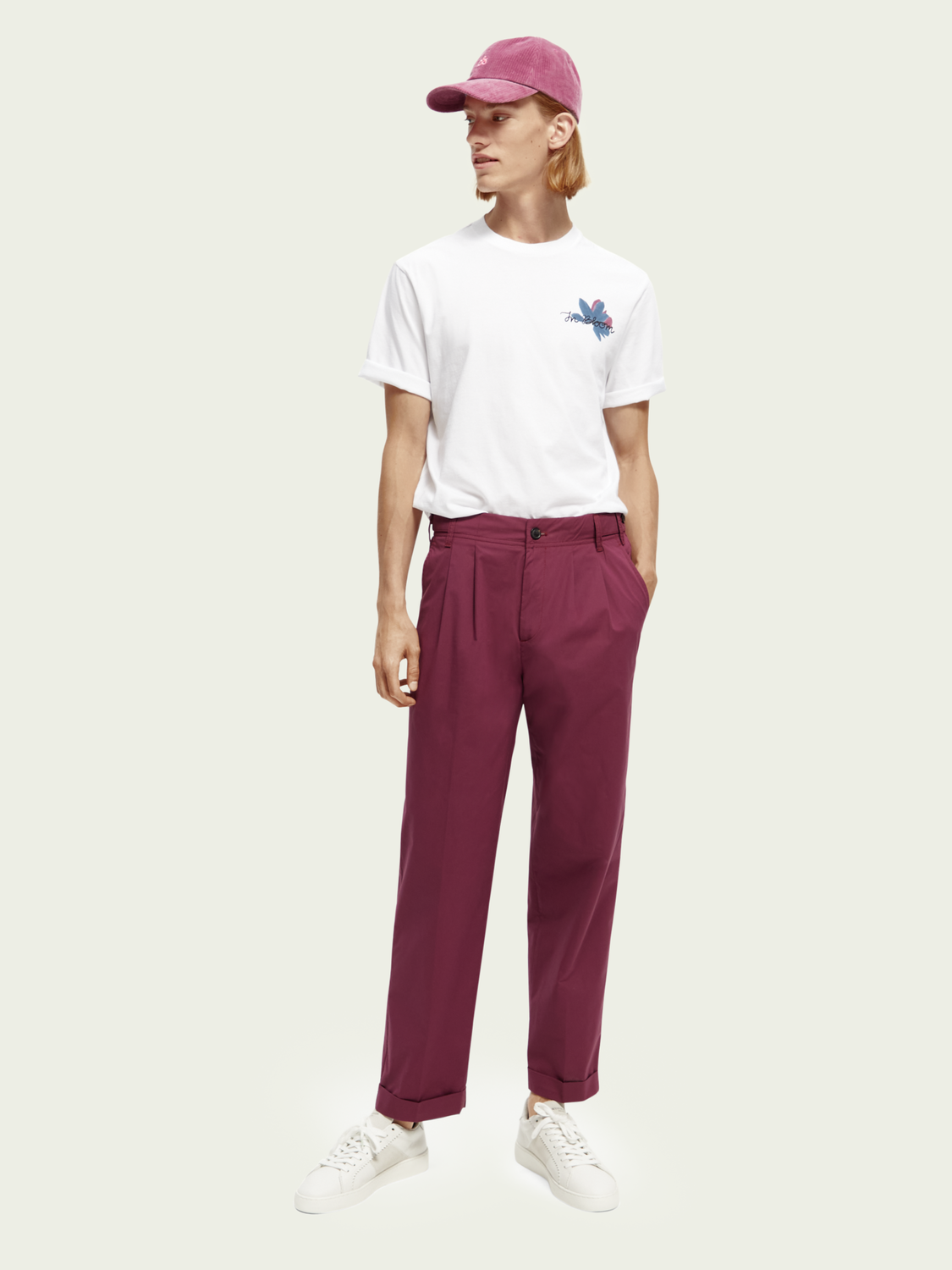 Artwork Organic Cotton T-Shirt | Scotch And Soda Outlet