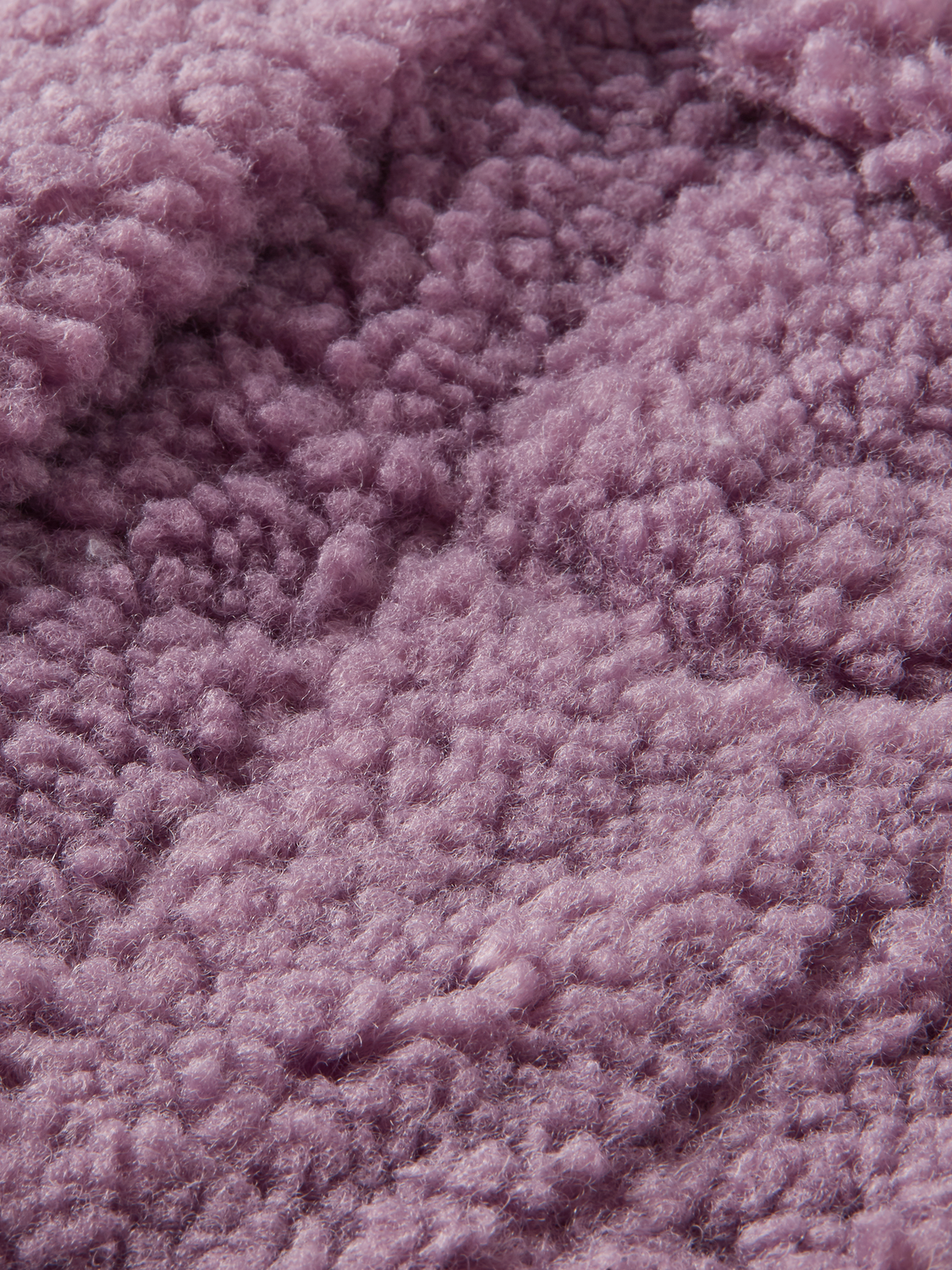 Boxy-Fit Teddy Trucker Jacket