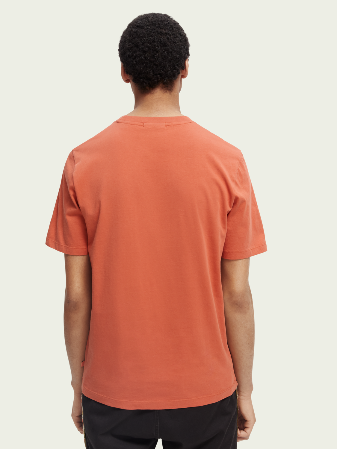 Logo-Artwork Crewneck T-Shirt | Scotch And Soda Outlet