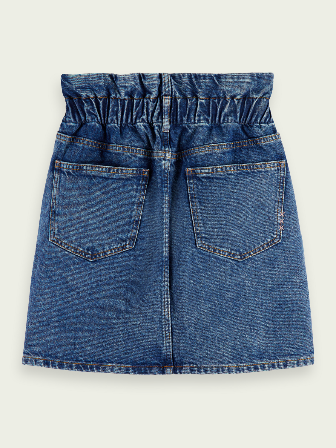 Denim Paper Bag Mini Skirt | scotch & soda outlet
