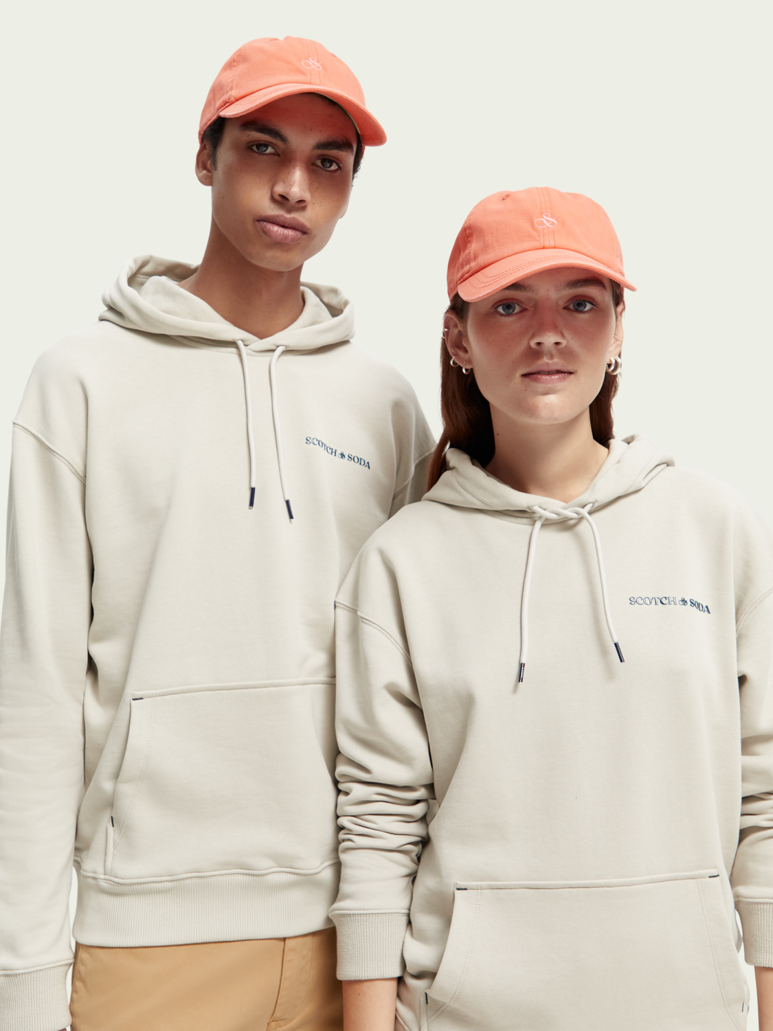 Cotton Twill Embroidered Cap | scotch & soda outlet