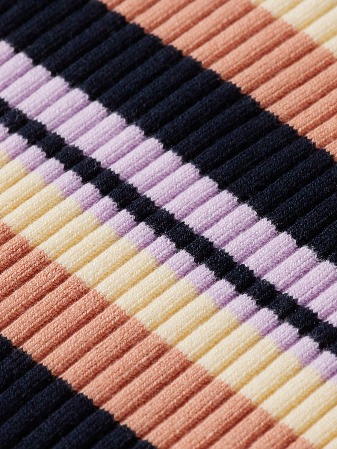 Long-Sleeved Rib Knitted Polo Midi Dress | scotch & soda outlet