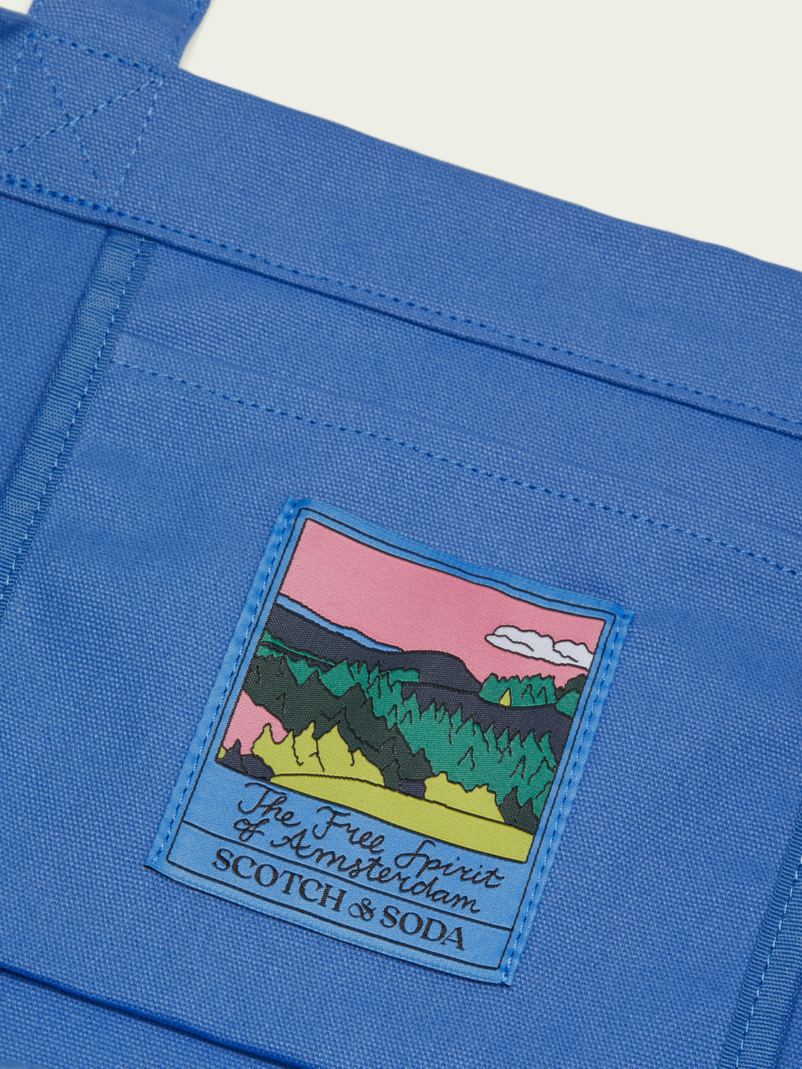 Printed Canvas Tote | Scotch And Soda Outlet