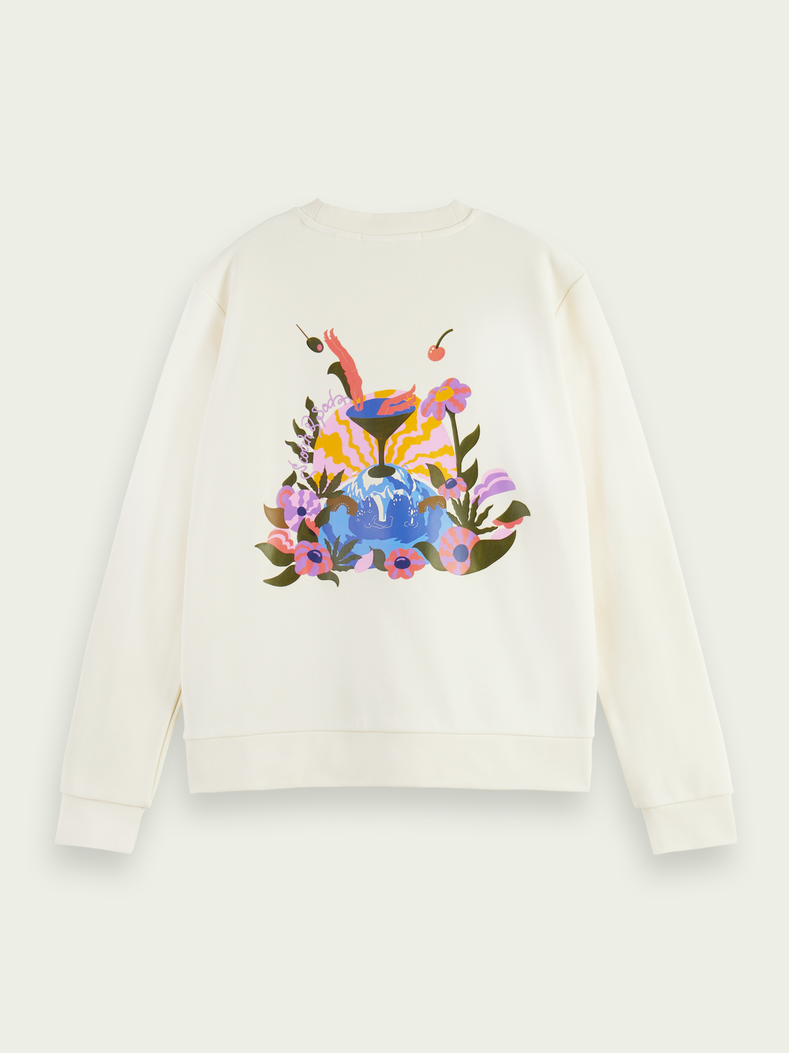 Relaxed Fit Crewneck Sweatshirt
